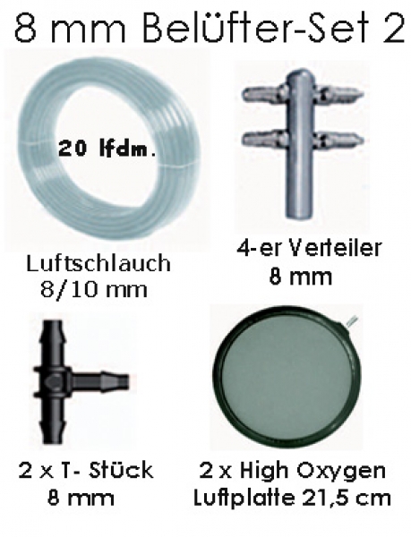 Belüftungs-Set 8/10 mm