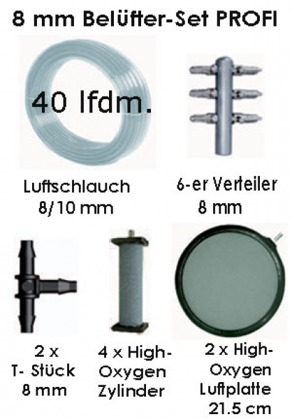 Belüftungs-Set 8/10 mm