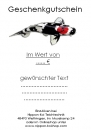 Geschenkgutschein